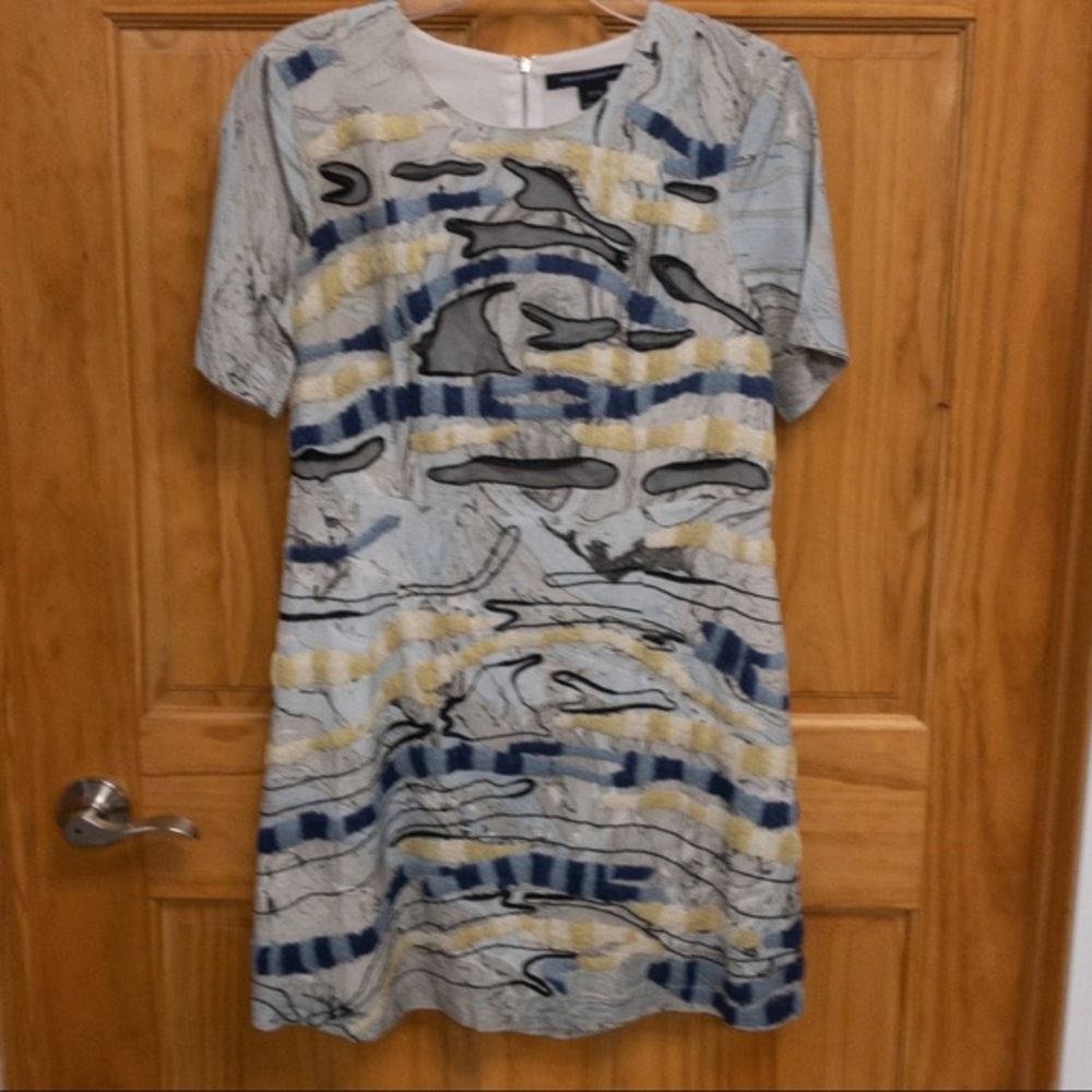 NWT French Connection Derrain Stitch Mod Dress - Picture 5 of 7